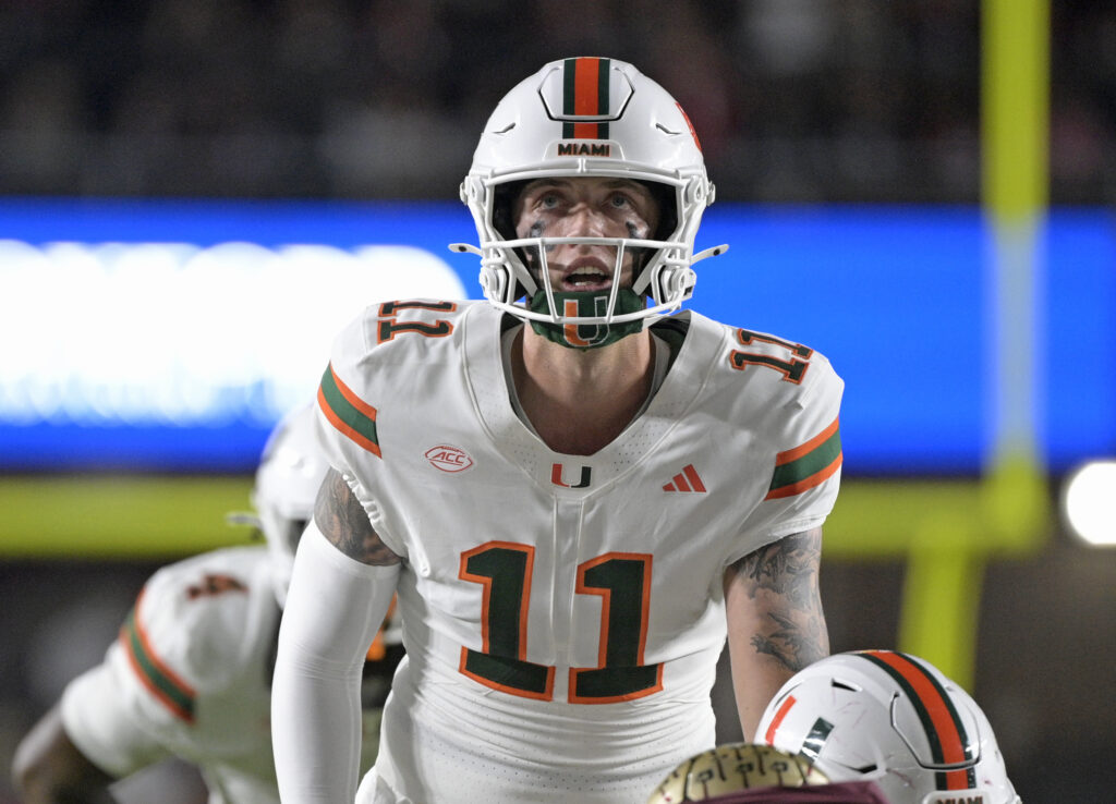 1. No. 2 Miami (FL) vs. Louisville